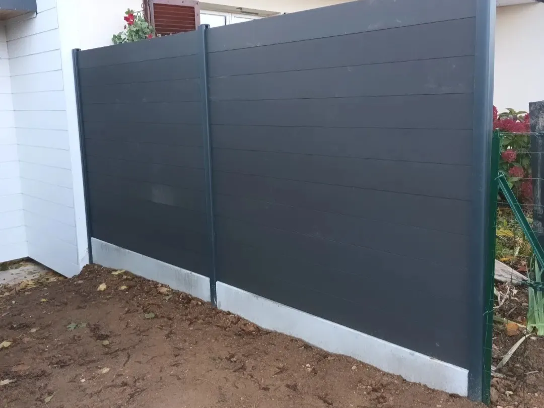 pose de portail betton